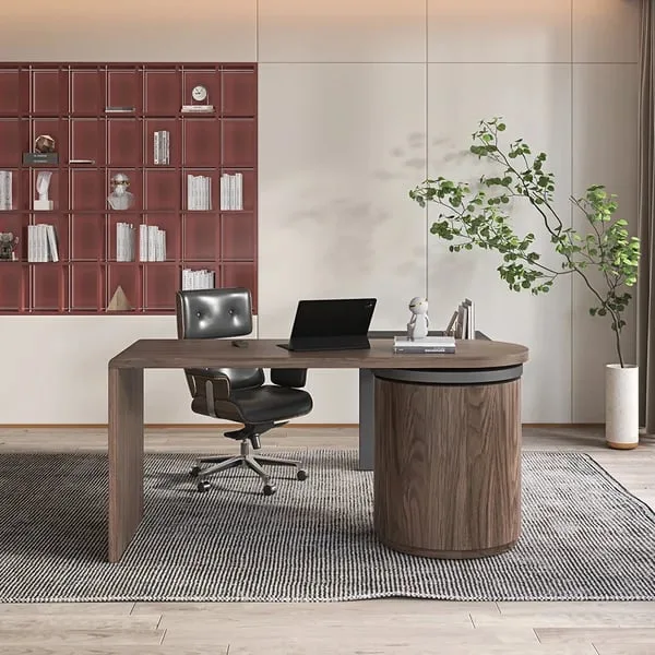 Sereko – Natural Wood Office Desk