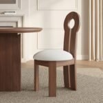 Halo Sculpted Wood Dining Chair