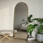 Dara Modern Arch Floor Mirror