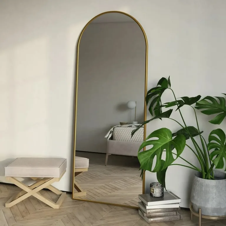 Dara Modern Arch Floor Mirror