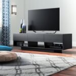 Remo – Sleek Natural Wood TV Stand