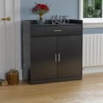 Geloppi Shoe Storage Cabinet - Black