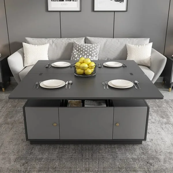 Hako Natural Wood Coffee table - Multifunctional use