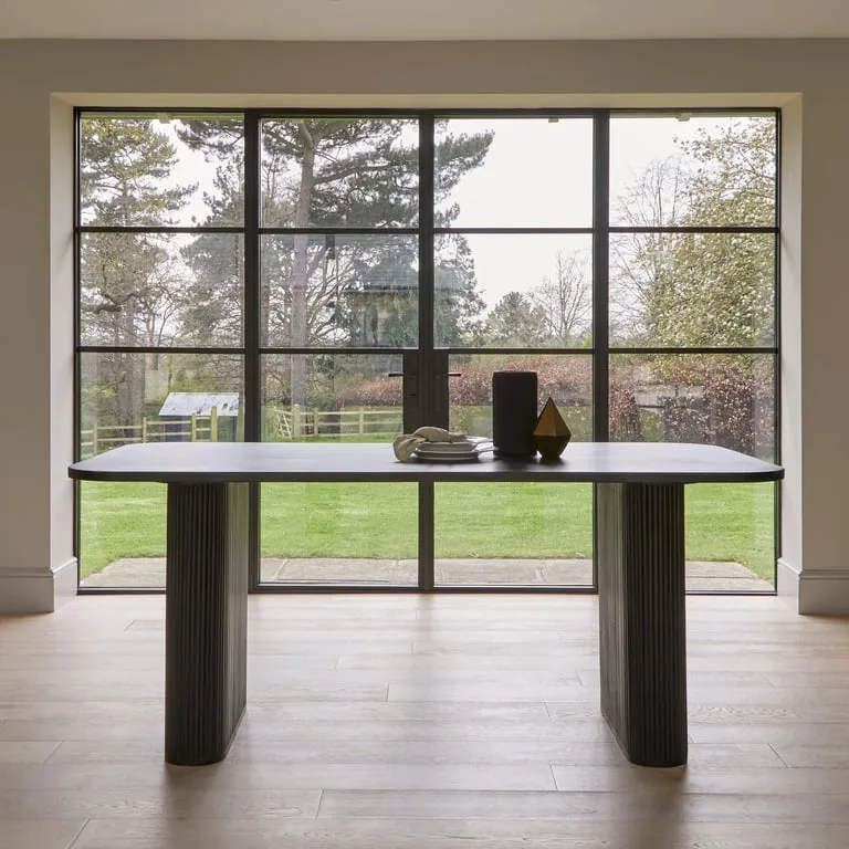 Zano Modern Natural Wood Dining Table
