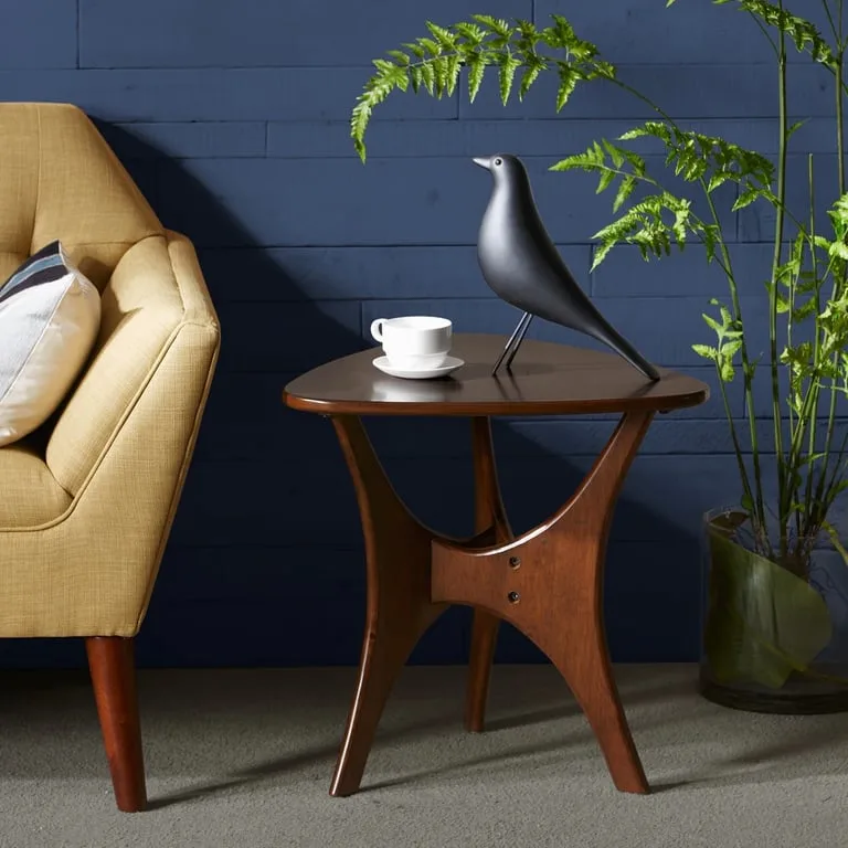 Carson Natural wood Side table