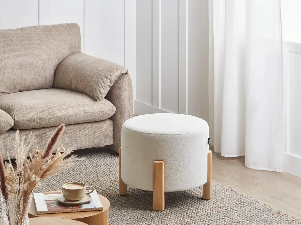 Ottoman Azur - Natural wood