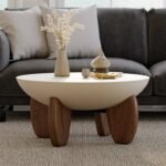 Lecrame Coffee table - Natural wood
