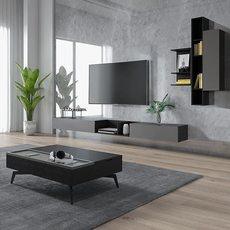 Parville TV Floating Desk - wall mounted