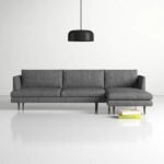 Miller L-Shaped Sectional Natural wood