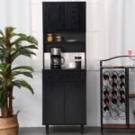 Madia – A natural wood kitchen cabinet with a luxurious modern design