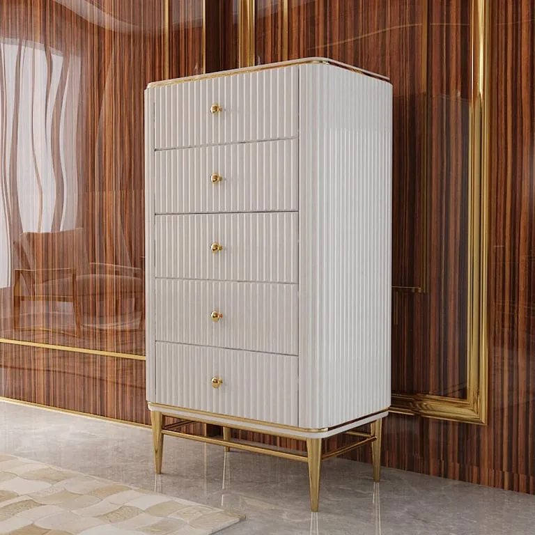 Veridian Dresser – Artistic Storage in Natural Wood