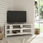 Rawas Natural Wood TV Stand - Smart Storage