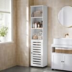 Lio Natural wood Bathroom cabinet