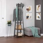 Vita Metal Garment Rack with shelves