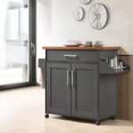 Cristi Kitchen Cart with Locking Wheels