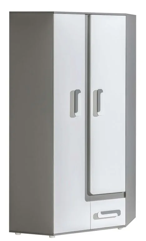 Orbit Youth Corner Wardrobe – 2-Door with Drawer