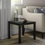 Arqos Natural wood Side table