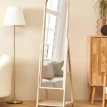 Vérité Floor Mirror- Natural Wood.