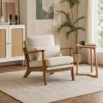 Tranquille Accent Chair - Natural Wood.