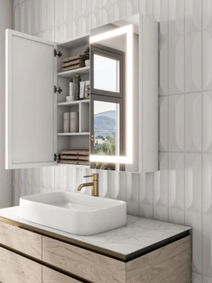 Roca LED mirror unit and cabinet - Image 5