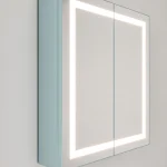 Roca LED mirror unit and cabinet