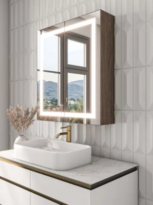 Roca LED mirror unit and cabinet - Image 13