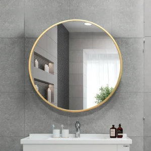 Corina Round Hanging Wall Mirror