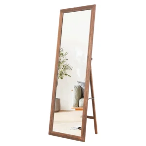 Terrain Full Length Mirror with Wood Frame - Image 5