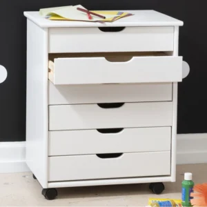 Breshay 6 Drawer Rolling Storage Chest