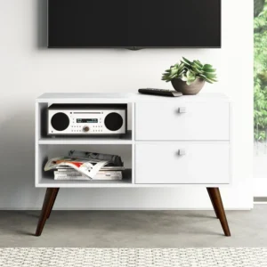 Diva TV Stand for TVs up to 32 inches, White