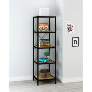 Elegant and distinctive corner shelving unit for your home decor