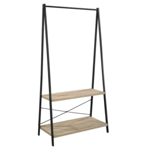 Guru Metal and Wood Clothes Rack and Organizer - Image 14