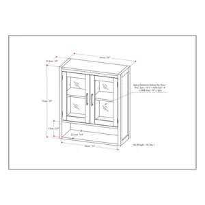 Best Adesh Wall Mounted Bathroom Cabinet