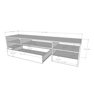 Persephone TV Stand and Stand - Image 6