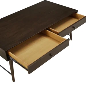 Itano wood coffee table with drawers - Image 15