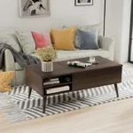 Desa rectangular coffee table with mechanism top