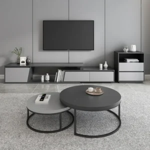 Ferro coffee table, two pieces