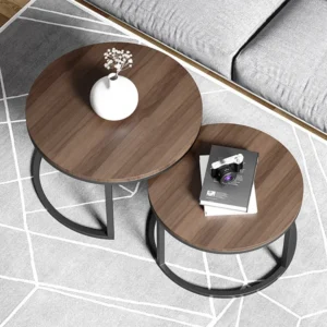 Ferro coffee table, two pieces - Image 10