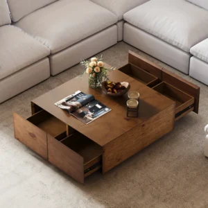 Bella 4-drawer coffee table - Image 13