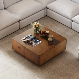 Bella 4-drawer coffee table - Image 16