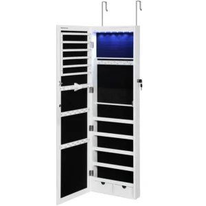 Askin Jewelry and Accessories Cabinet with Mirrors - Image 6