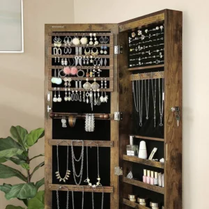 Askin Jewelry and Accessories Cabinet with Mirrors - Image 11