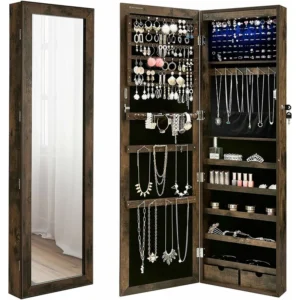 Askin Jewelry and Accessories Cabinet with Mirrors