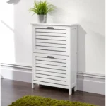 Tava 2-drawer flip-top shoe cabinet