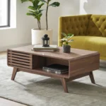 Setza Rectangular Coffee Table with Cabinet