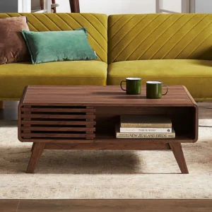 Setza Rectangular Coffee Table with Cabinet - Image 3