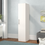 Single-leaf screen cupboard