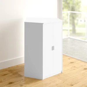 Eva two-door corner wardrobe - Image 9