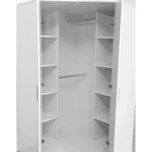 Eva two-door corner wardrobe - Image 11