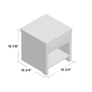 Ashto bedroom table with a modern youthful design - Image 6